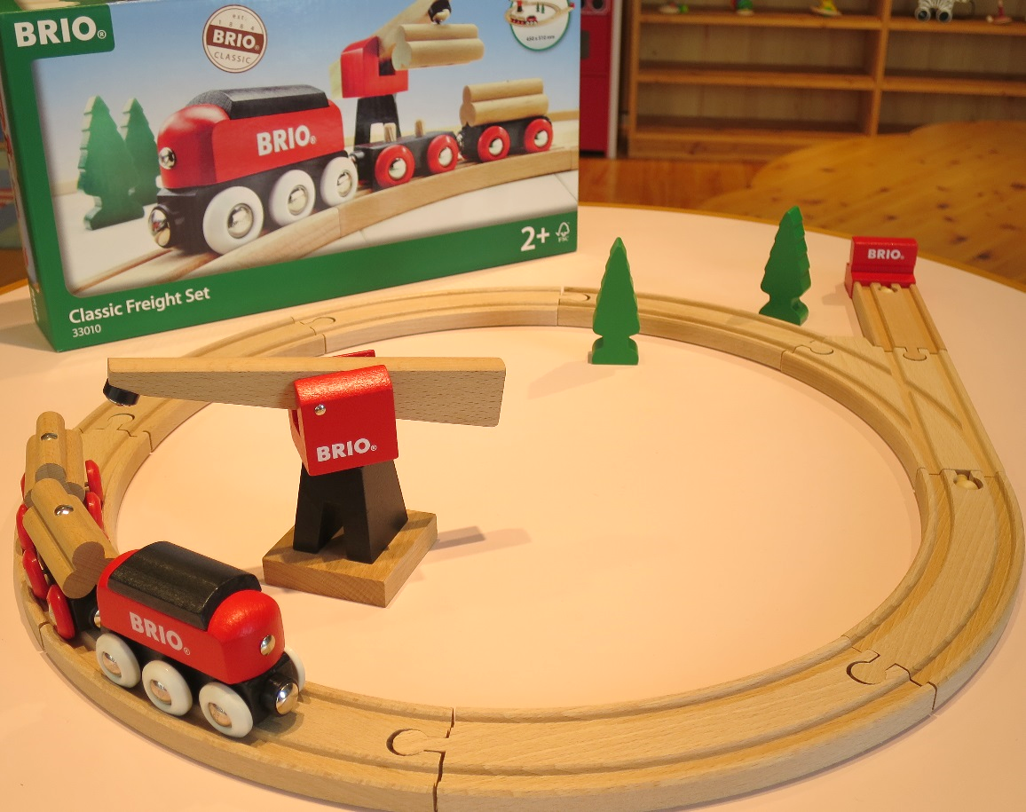 BRIO クラシックレール貨物輸送セット | 西尾家具 ウッディミュージアム